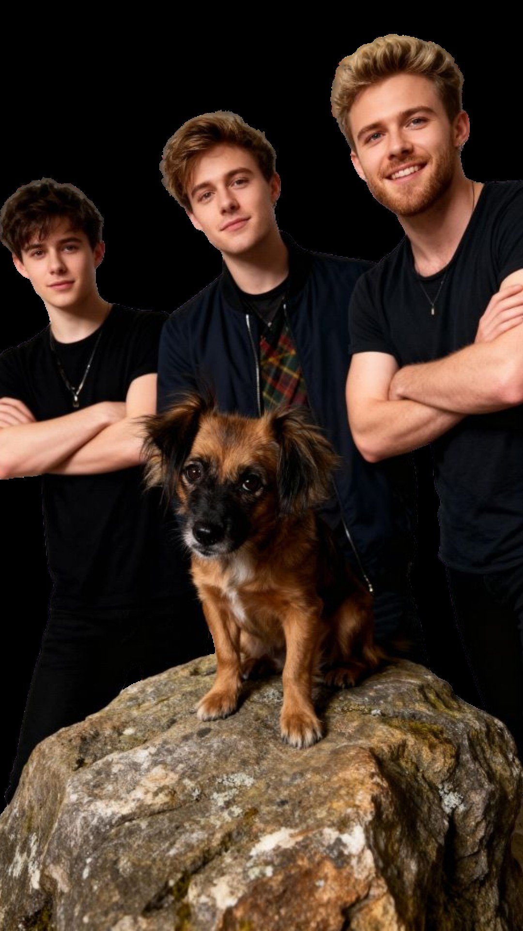 Wilma & The Bones - Die drei Bone Brothers mit ihrem Hund Wilma